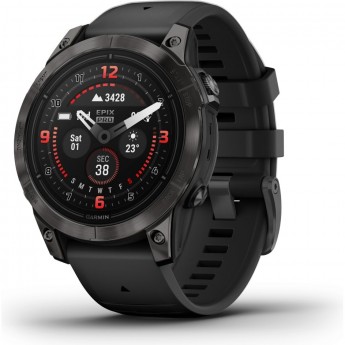 Часы GARMIN EPIX PRO (GEN 2) – SAPPHIRE EDITION CARBON GRAY DLC TITANIUM WITH BLACK BAND 47 мм Часы GARMIN EPIX PRO (GEN 2) – SAPPHIRE EDITION CARBON GRAY DLC TITANIUM WITH BLACK BAND 47 мм