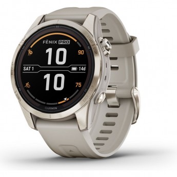 Часы GARMIN FENIX 7S PRO – SAPPHIRE SOLAR EDITION SOFT GOLD WITH LIGHT SAND BAND Часы GARMIN FENIX 7S PRO – SAPPHIRE SOLAR EDITION SOFT GOLD WITH LIGHT SAND BAND
