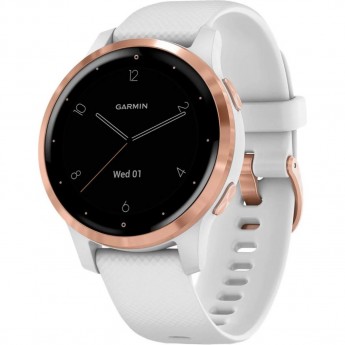 Часы GARMIN VIVOACTIVE 3 золотистые с белым ремешком Часы GARMIN VIVOACTIVE 3 золотистые с белым ремешком
