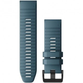 Ремешок для смарт часов GARMIN QUICKFIT BAND 26MM LAKESIDE BLUE SILICONE