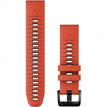Ремешок GARMIN EPIXPRO (G2) 22MM QUICKFIT FLRED/GRPHT SILCN BND Ремешок GARMIN EPIXPRO (G2) 22MM QUICKFIT FLRED/GRPHT SILCN BND