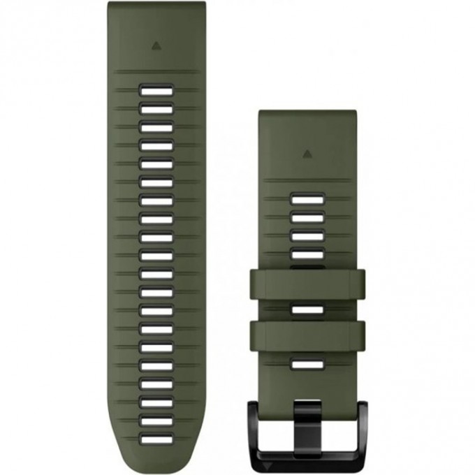 Ремешок GARMIN EPIXPRO (G2) 26MM QUICKFIT MOSS/GRAPHT SILCN BND 010-13281-07