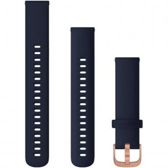 Ремешок GARMIN QUICK RELEASE BAND 18MM NAVY/ROSE GOLD Ремешок GARMIN QUICK RELEASE BAND 18MM NAVY/ROSE GOLD