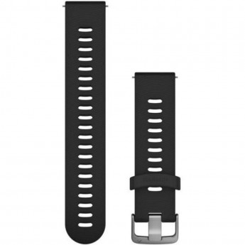 Ремешок GARMIN QUICK RELEASE BANDS (20 MM) BLACK WITH STAINLESS HARDWARE Ремешок GARMIN QUICK RELEASE BANDS (20 MM) BLACK WITH STAINLESS HARDWARE