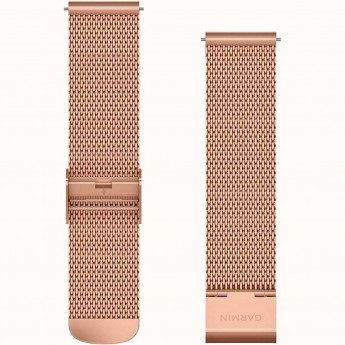 Ремешок сменный для GARMIN VIVOMOVE, LUXE, 20MM, MILANESE, ROSE GOLD Ремешок сменный для GARMIN VIVOMOVE, LUXE, 20MM, MILANESE, ROSE GOLD